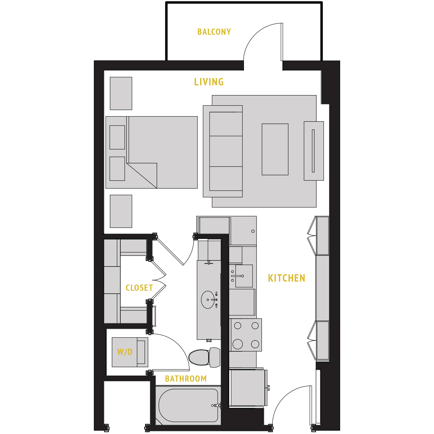 Studio, 1, & 2 Bedroom Apartments in Deep Ellum The Case Building